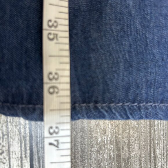 Carina Ricci Italy Womens Dress Size S Lightweight Denim Cotton Sequin Shopping - Picture 11 of 11